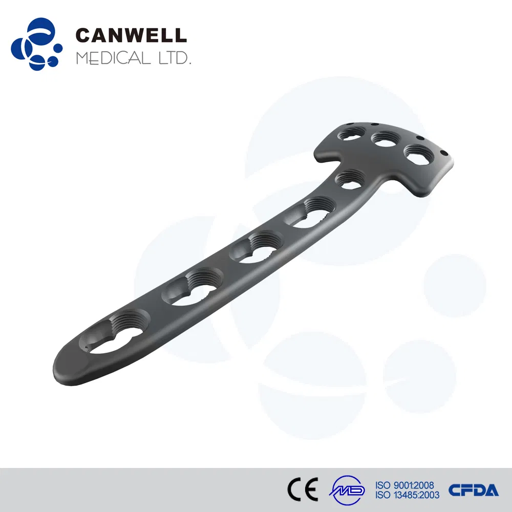 Distal Proximal Medial Tibia Plate of Titanium Medical Fracture LCP Tibial Locking Plates
