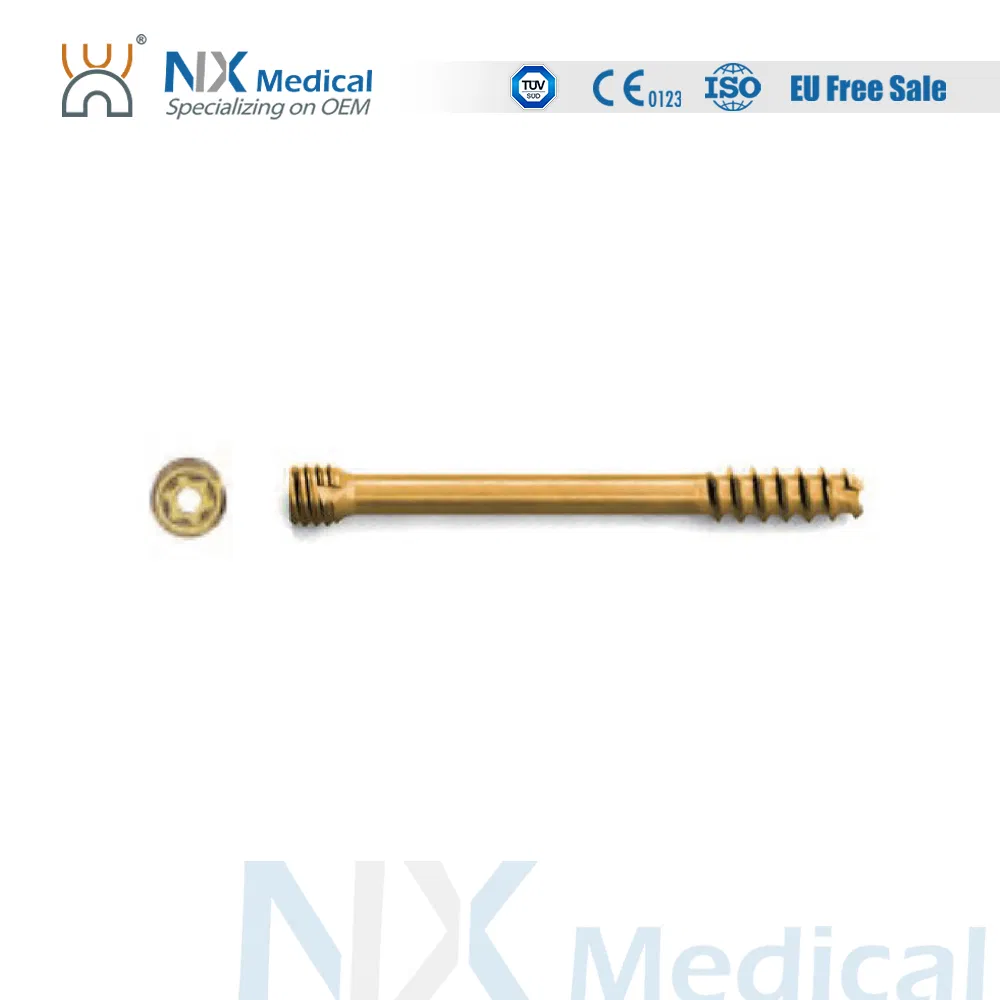 Nx Medical Trauma Implant Cannulated Headless Compression Screw for Bone Fixation