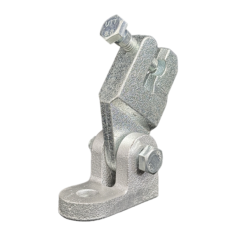 Seismic Roof Pipe Bracing System Zinc Plated Steel Base Stiffener/Coupling Set