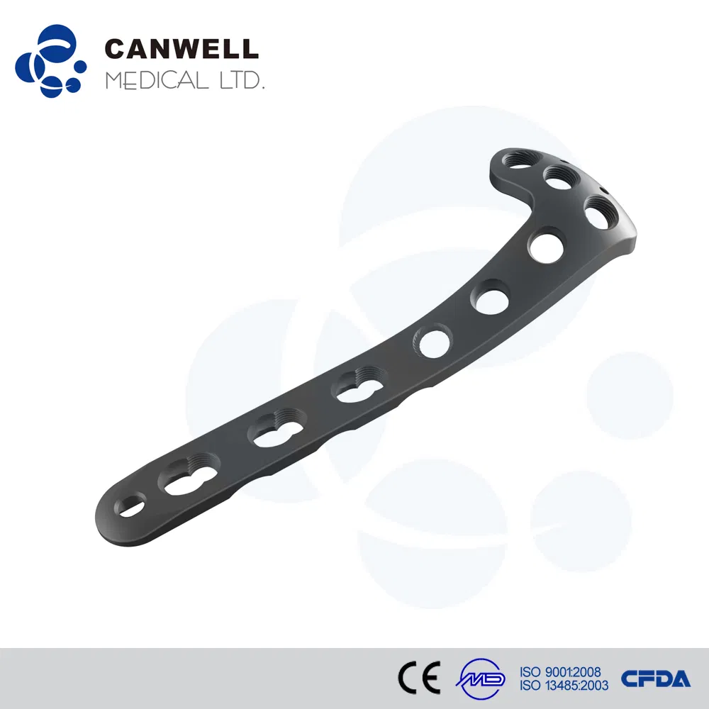 Distal Proximal Medial Tibia Plate of Titanium Medical Fracture LCP Tibial Locking Plates