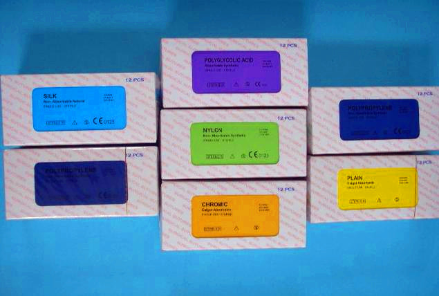 Disposable Medical Supply Absorbable Surgical Suture Ethicon Vicryl Suture for Medical Wound Care and Absorbable Surgical Closure Procedures