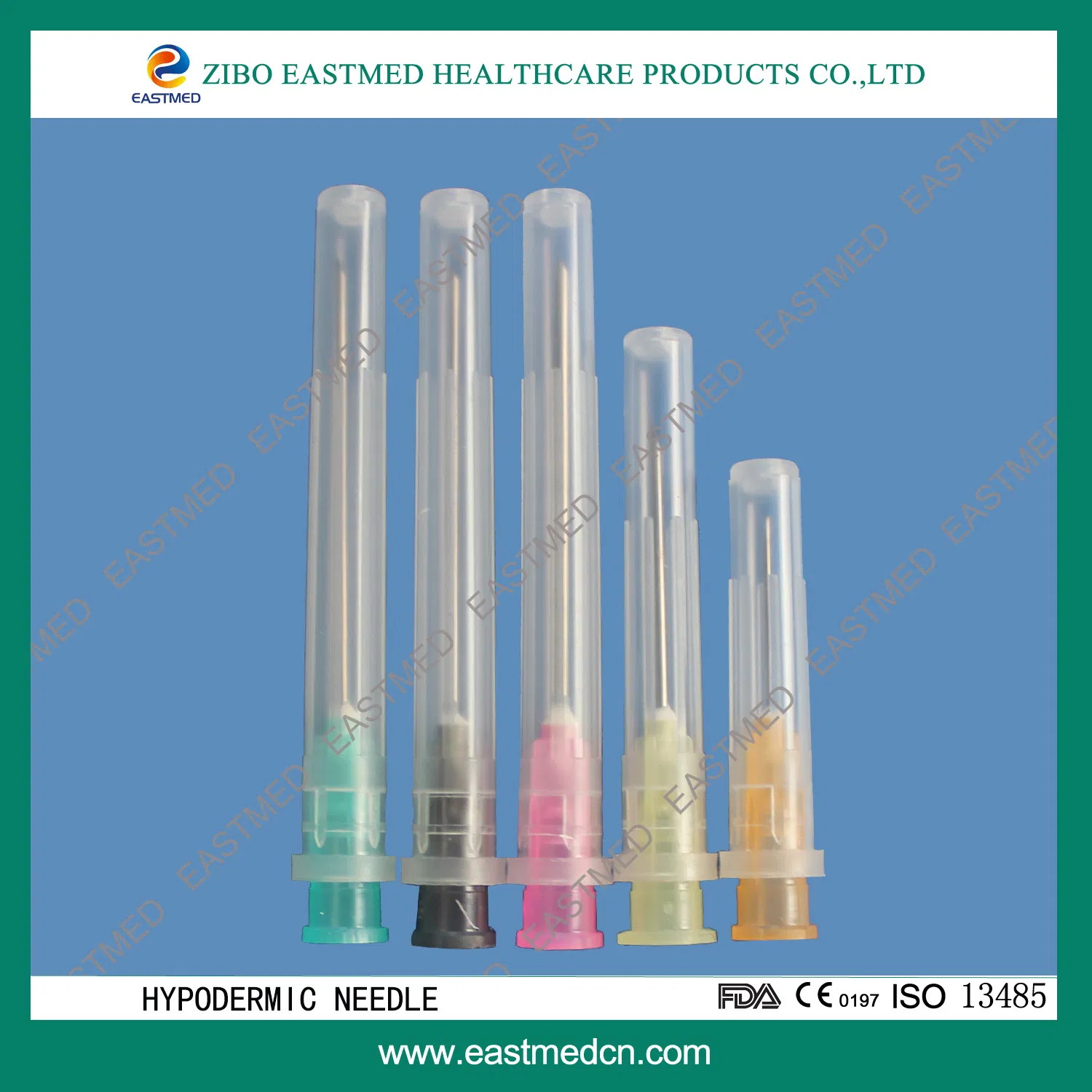 Disposable Sterile Hypodermic Needle 16g-31g CE ISO GMP China