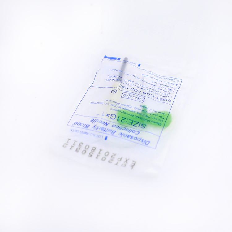 Sterile Butterfly Safety Blood Collection Needles with ISO13485