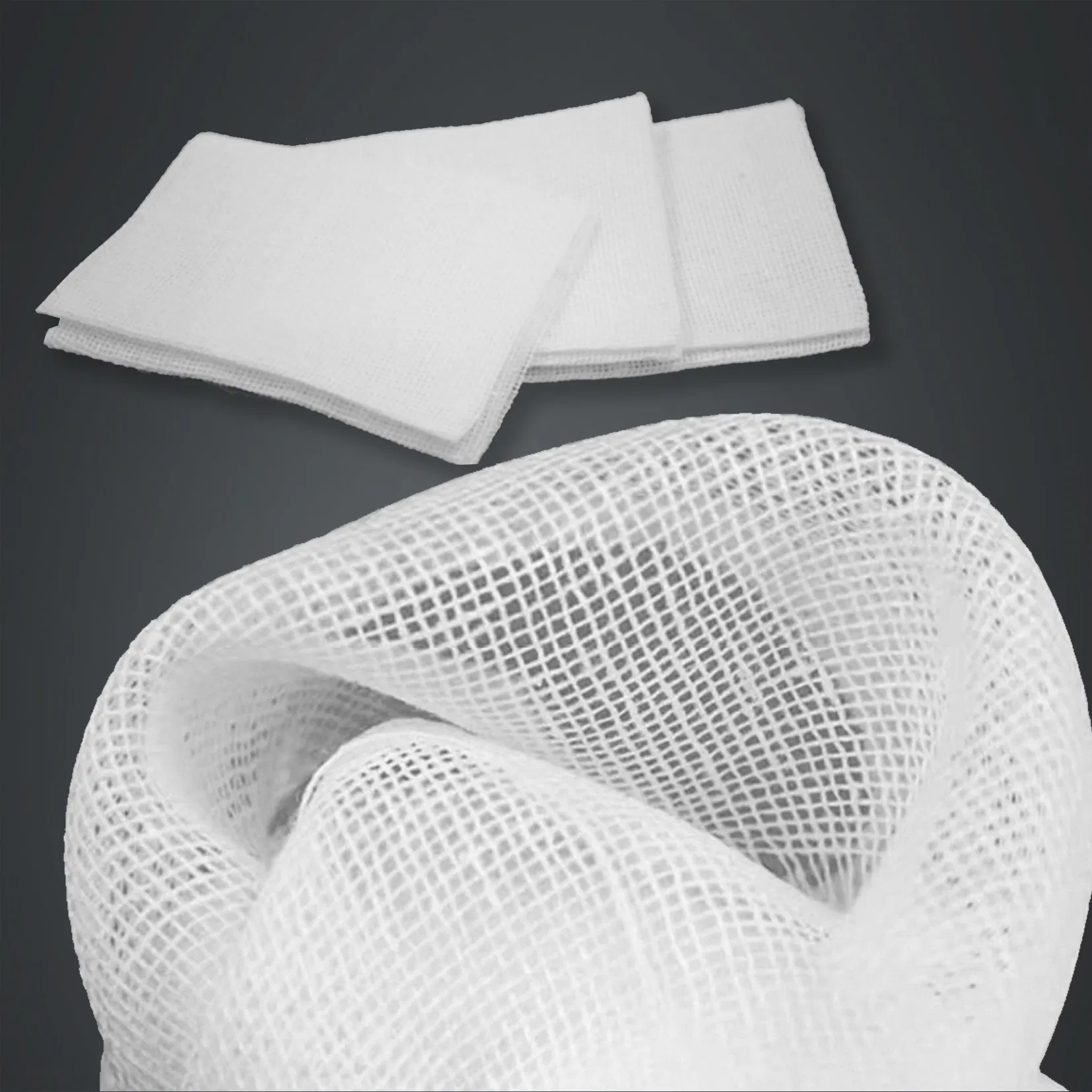 Disposable Medical Supply 100% Cotton Non-Sterile or Sterile Gauze Swab Pad