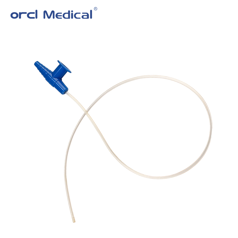 Sterile Single Use Pediatric Size PVC Suction Catheter Anti Kink Design Safe for Neonatal /Children