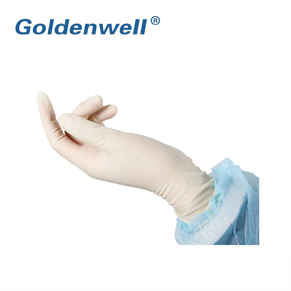 High Quality Disposable Medical Sterile Surgical Latex Gloves Manufacturers CE ISO