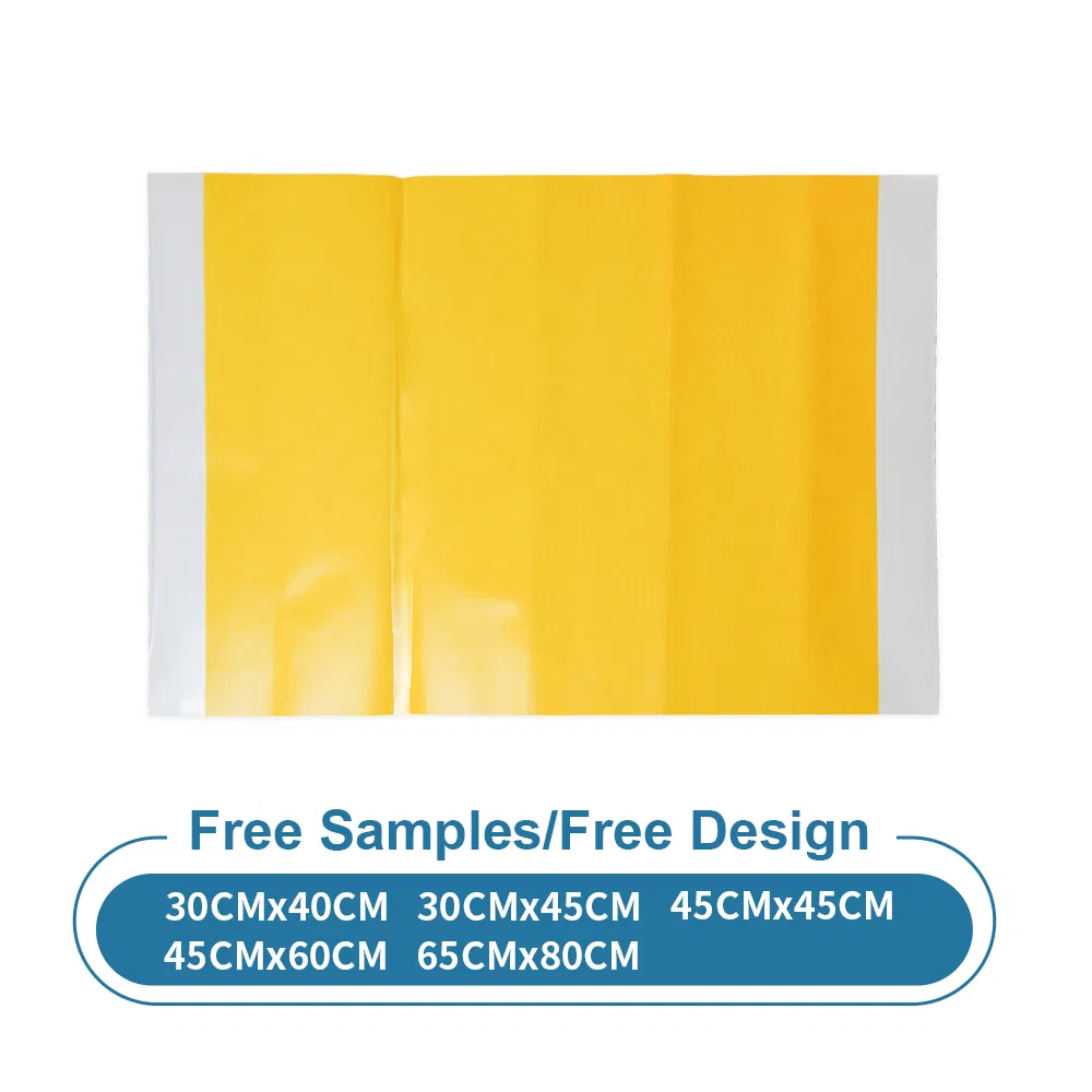 PU/PE Incise Drape Disposable Medical Iodine Film Dressing Surgical Film 17.7*23.6''