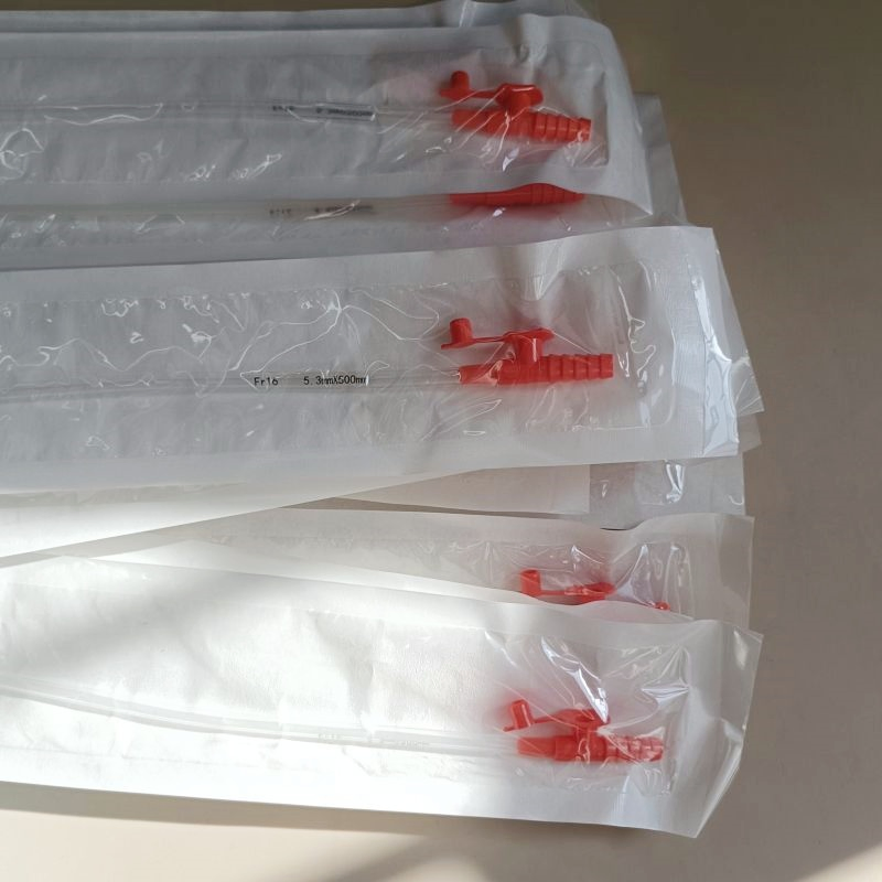 Medical Supply Sterile Silicone Suction Catheter Size Fr16