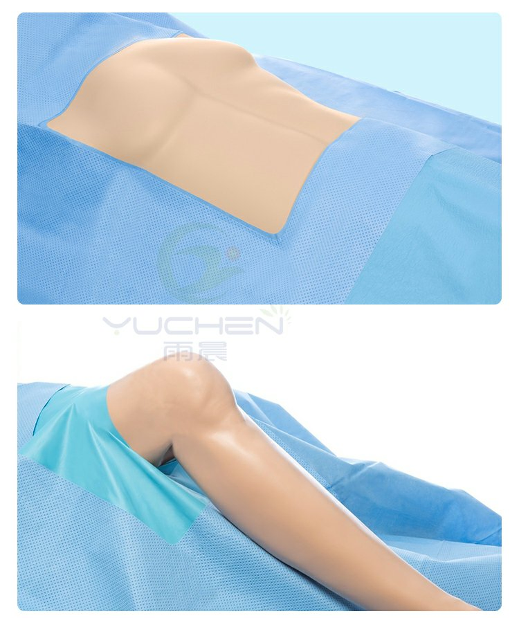 Surgical Drape SMS/PP Nonwoven with Fenestration for Operating Use
