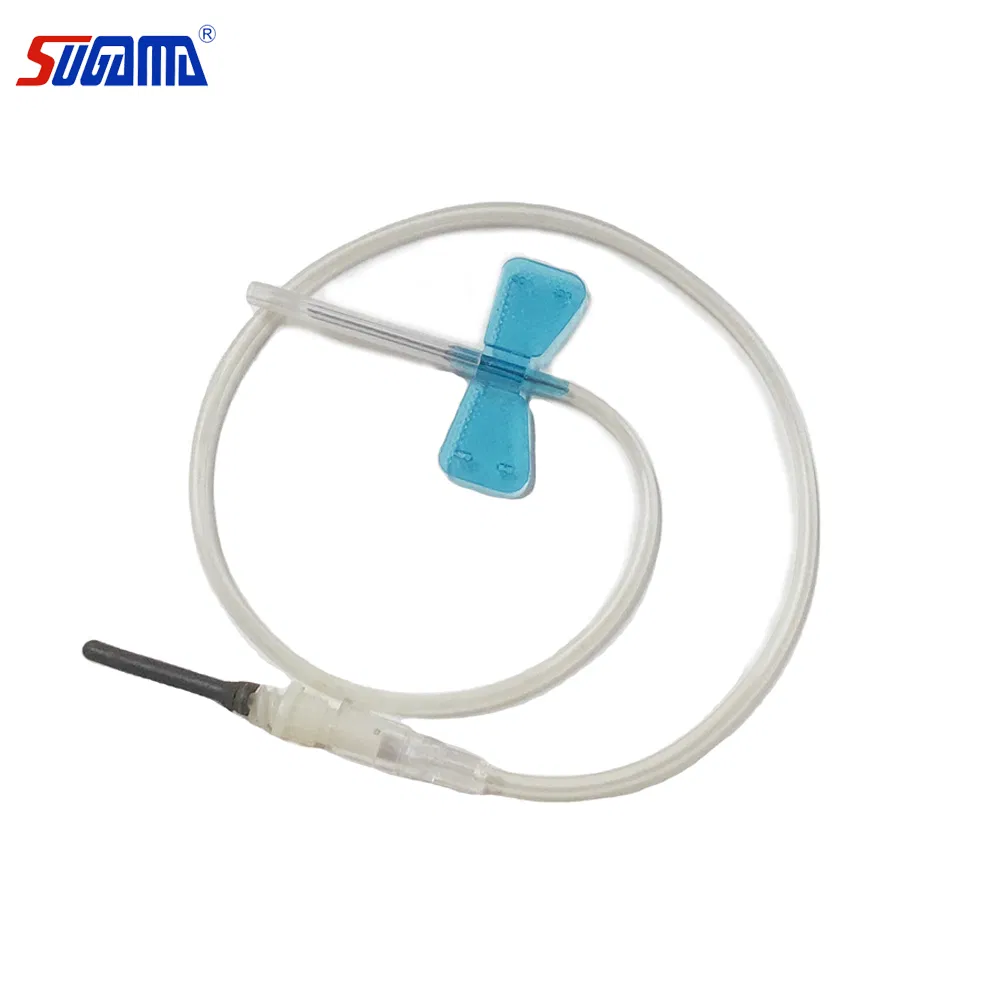 Hospital Clinical Use Medical Equipment Multi-Sample Disposable Safety Butterfly Venous Blood Collection Needle