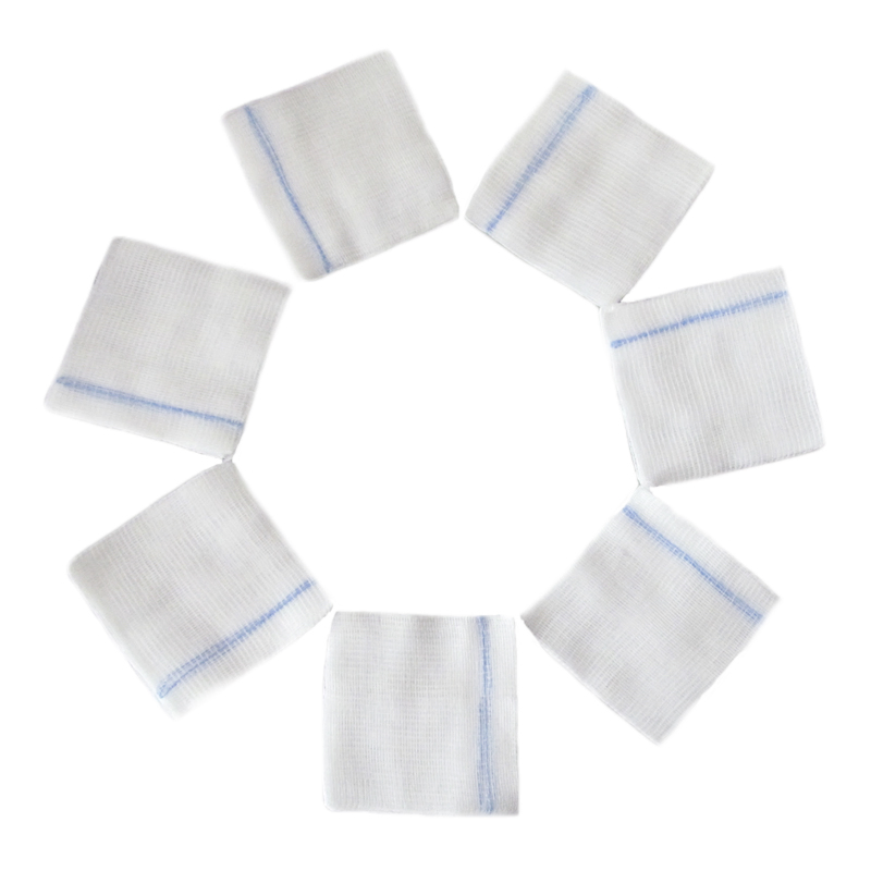 Disposable Cotton Surgical Absorbent Gauze Swab with X-ray Medical Supply