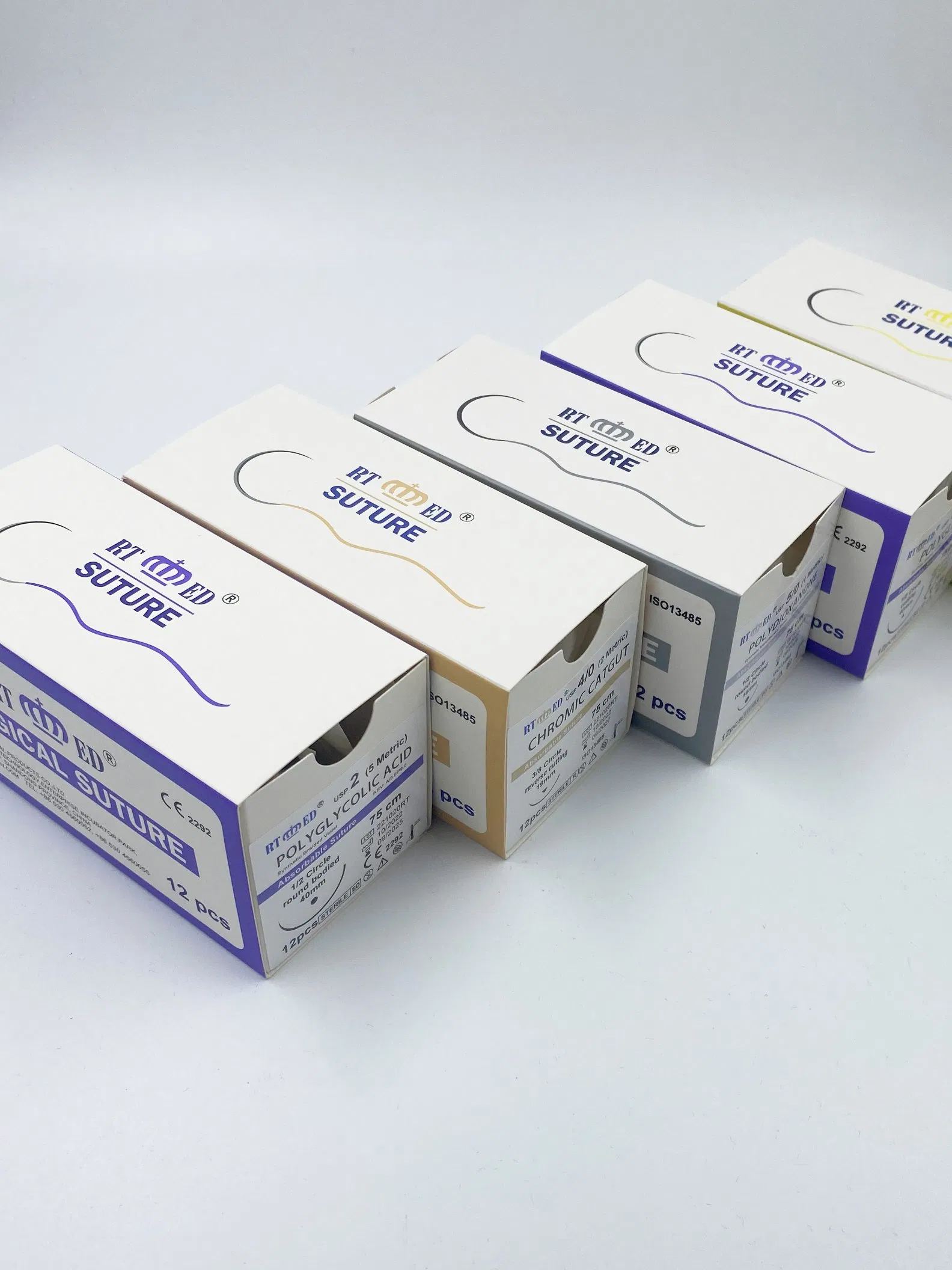 Medical Products Surgical Suture Absorbable Polyglactin Suture Pgla Medical Products