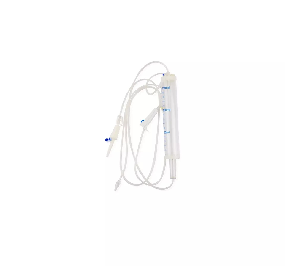 Disposable 100ml 150ml IV Infusion Burette Set for Pediatric Using