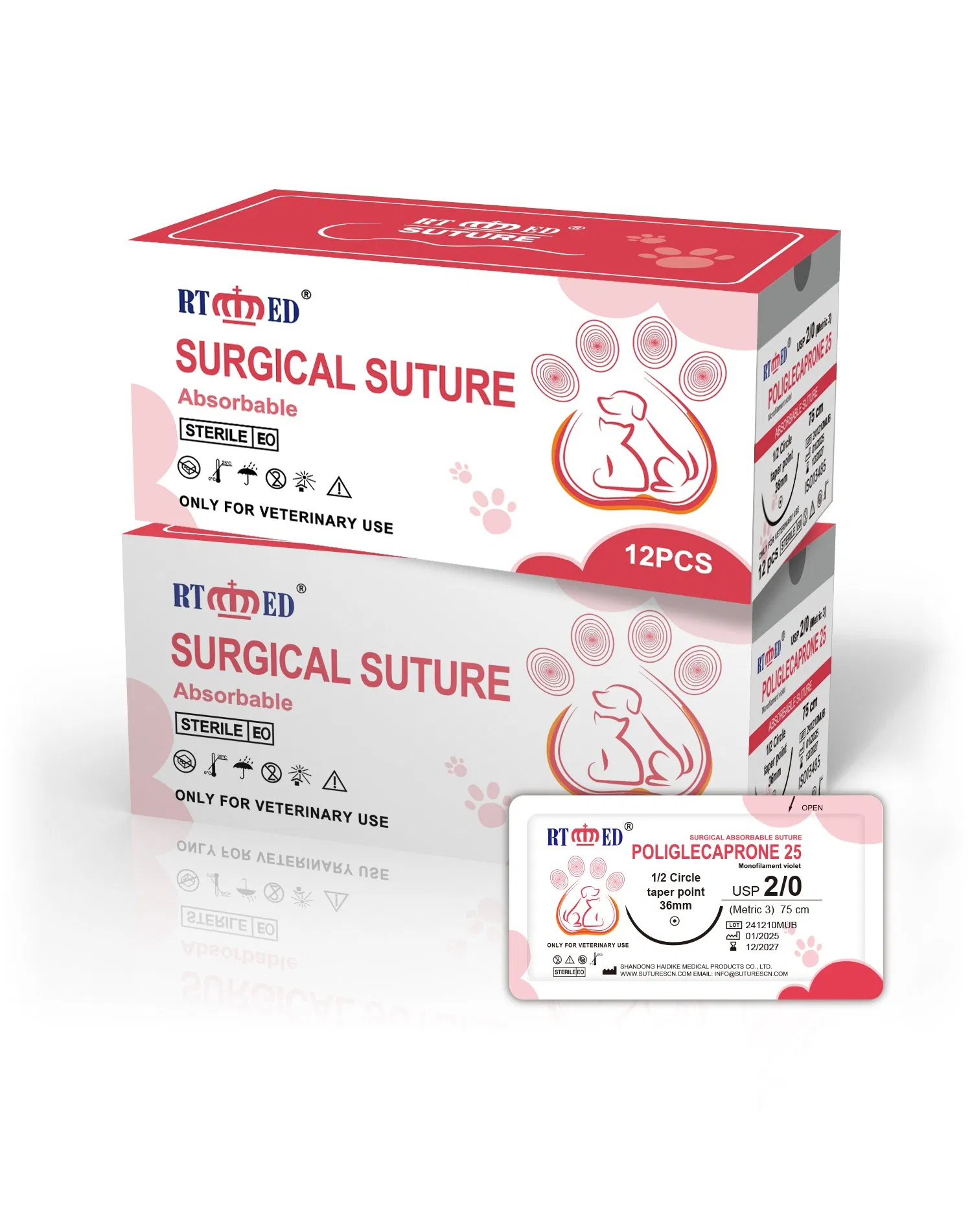 Vet Surgical Suture Veterinary Suture