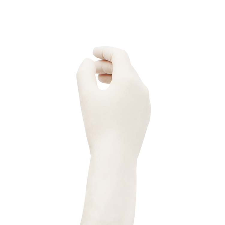 Hospital Work Medical Wholesale Sterile Latex Surgical Gloves Disposable White Rubber Gloves