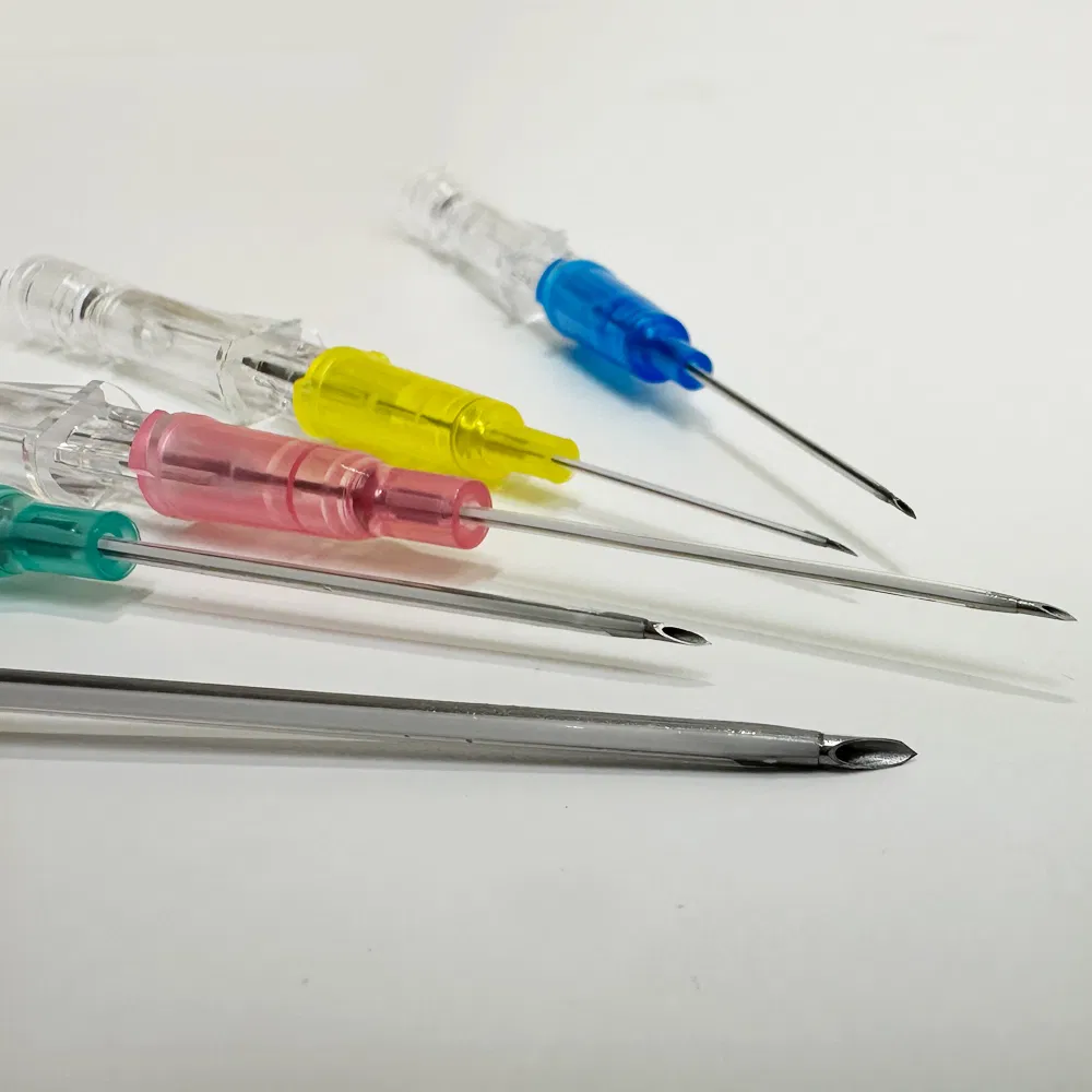 Premium Medical Grade Pen-Style Safety IV Indwelling Needle with Automatic Retraction Technology &amp; Sterile Single-Use Design