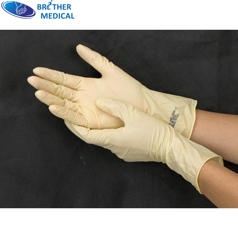 Manufacture Brother Powder Free Glove Sterile Surgical Medical Black Gloves Nitrile Bme2000