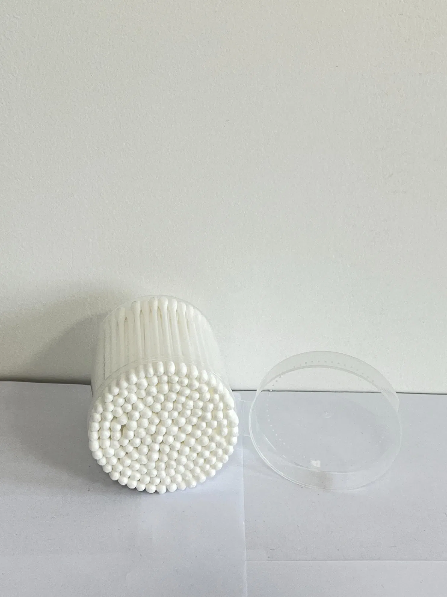 Wholesale Custom Plastic Stick Double Head Cotton Swabs for Home