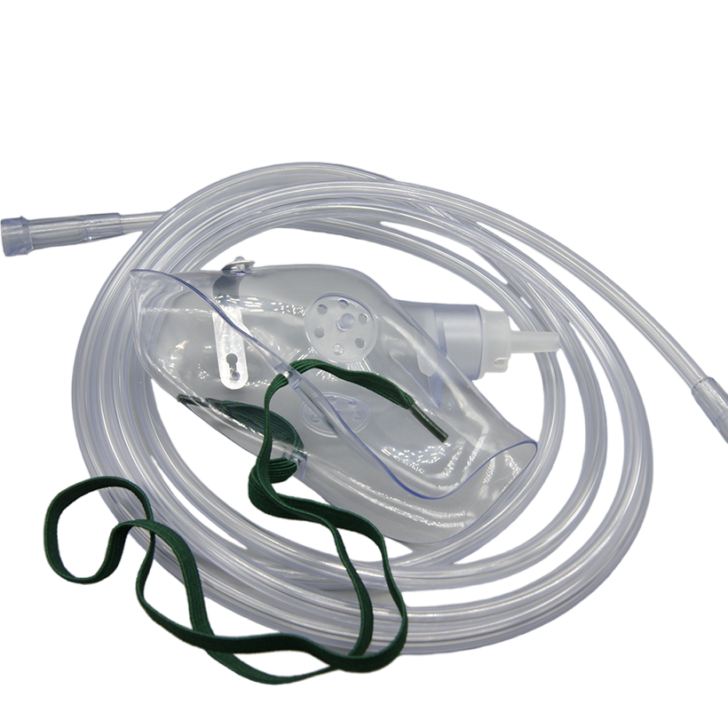 Nebulizer Aerosol Atomization Concentration Sterile Good Protection Effect Disposable Oxygen Mask
