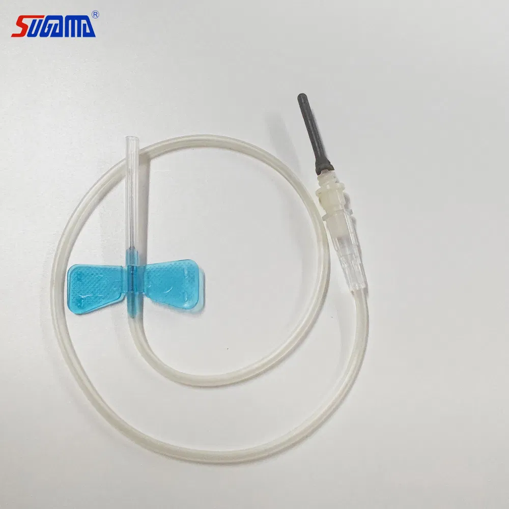 Hospital Clinical Use Medical Equipment Multi-Sample Disposable Safety Butterfly Venous Blood Collection Needle