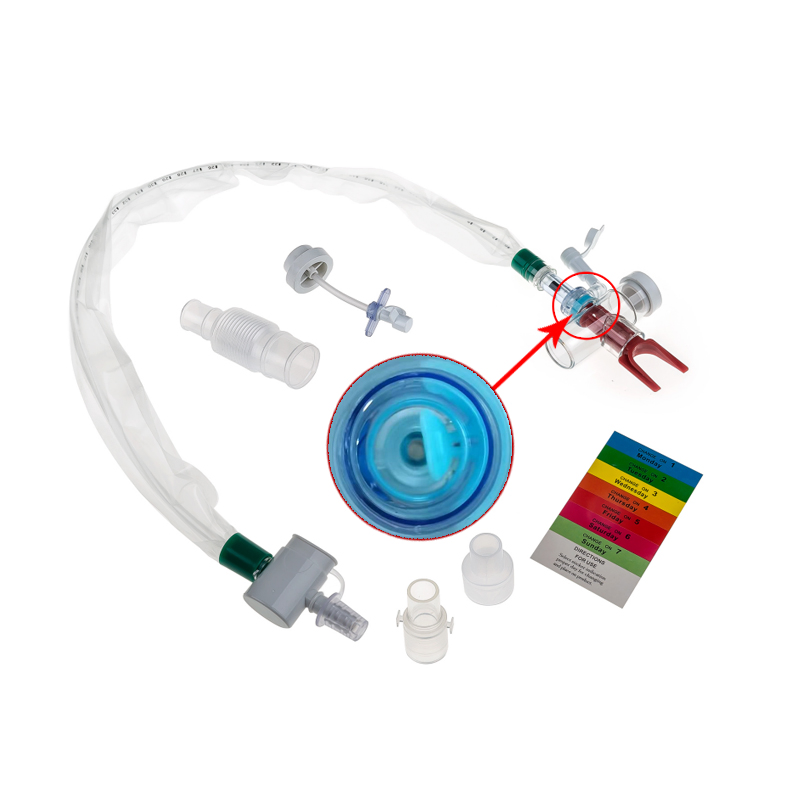 China Factory Medical Disposables Kimberly Clark Closed Suction System 14 French Suction Catheter with FDA CE ISO13485