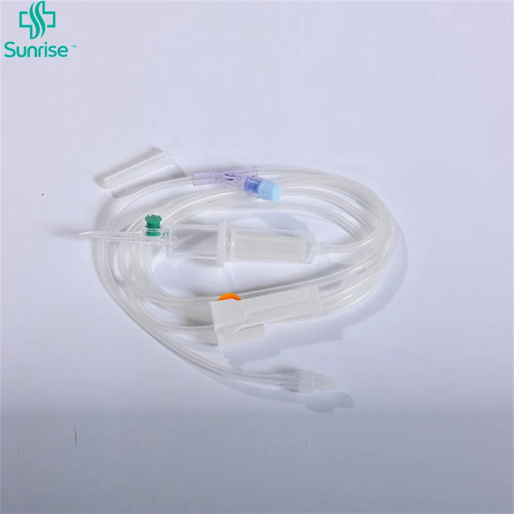 Disposable Medical Sterile Universal Flow Regular Basic Liquid Glucose Injection Point IV Infusion Set