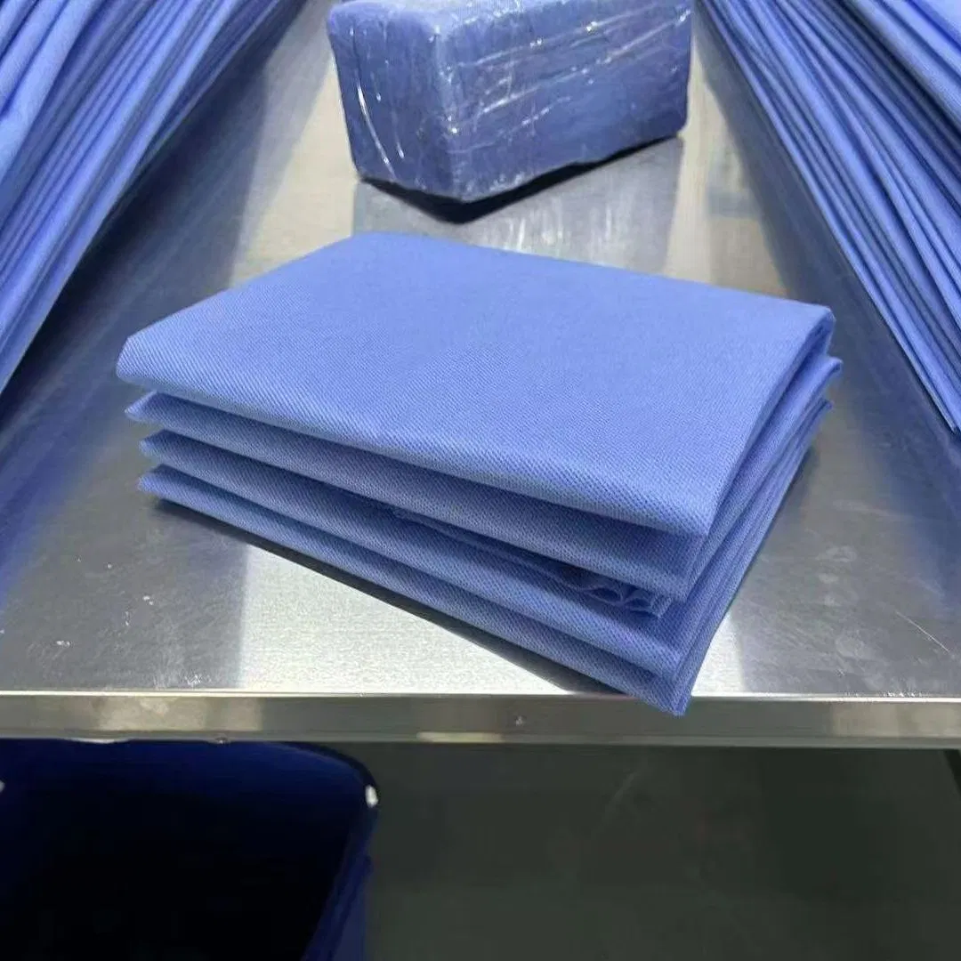 High Quality Disposable Non-Woven Surgical Drape Medical Supply Sterile Dust-Proof Surgical Drape with CE Certification