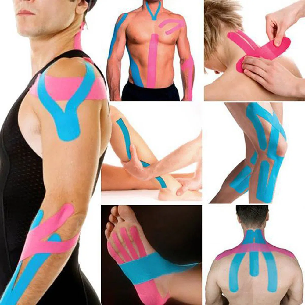Medical Cotton Waterproof Kinesiology Tape Physical Therapy Atheltic Sports Tape