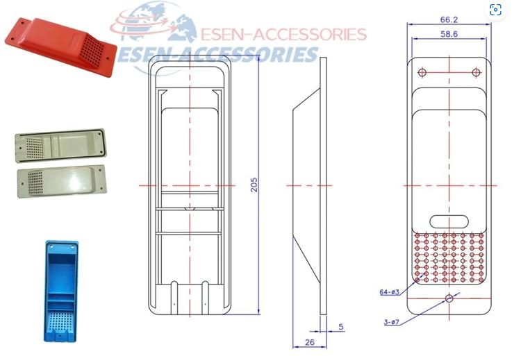 Colorful ISO Shipping Container Ventilator Accessories for Sale