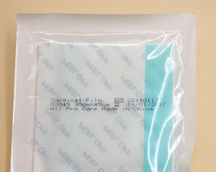 Sterile Transparent Surgical Incision Protective Operation Film Incise Drape