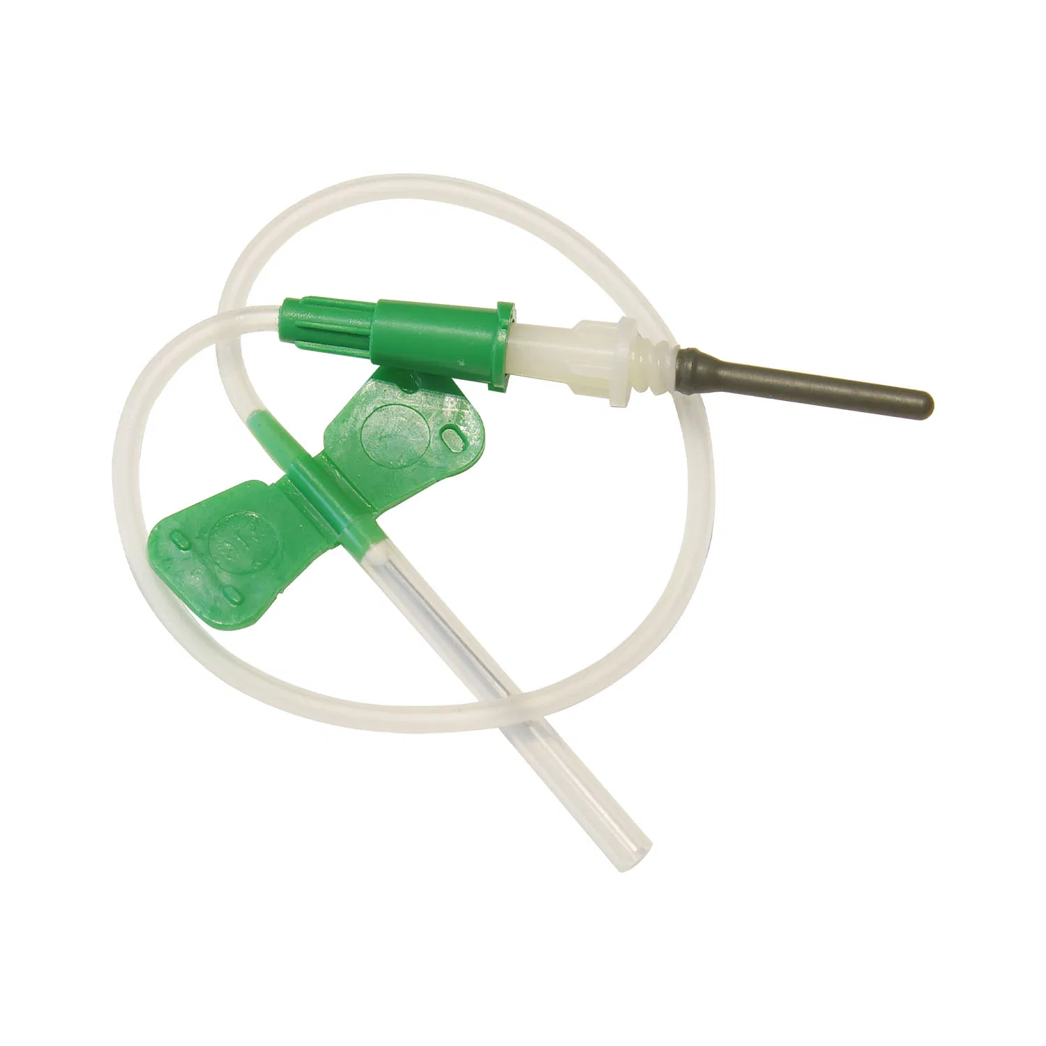 Medical Disposable Vacuum Safety Butterfly Blood Collection Needle with Holder