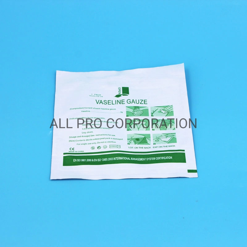 10cmx10cm Classic Grazes Dressing Paraffin Gauze Pads