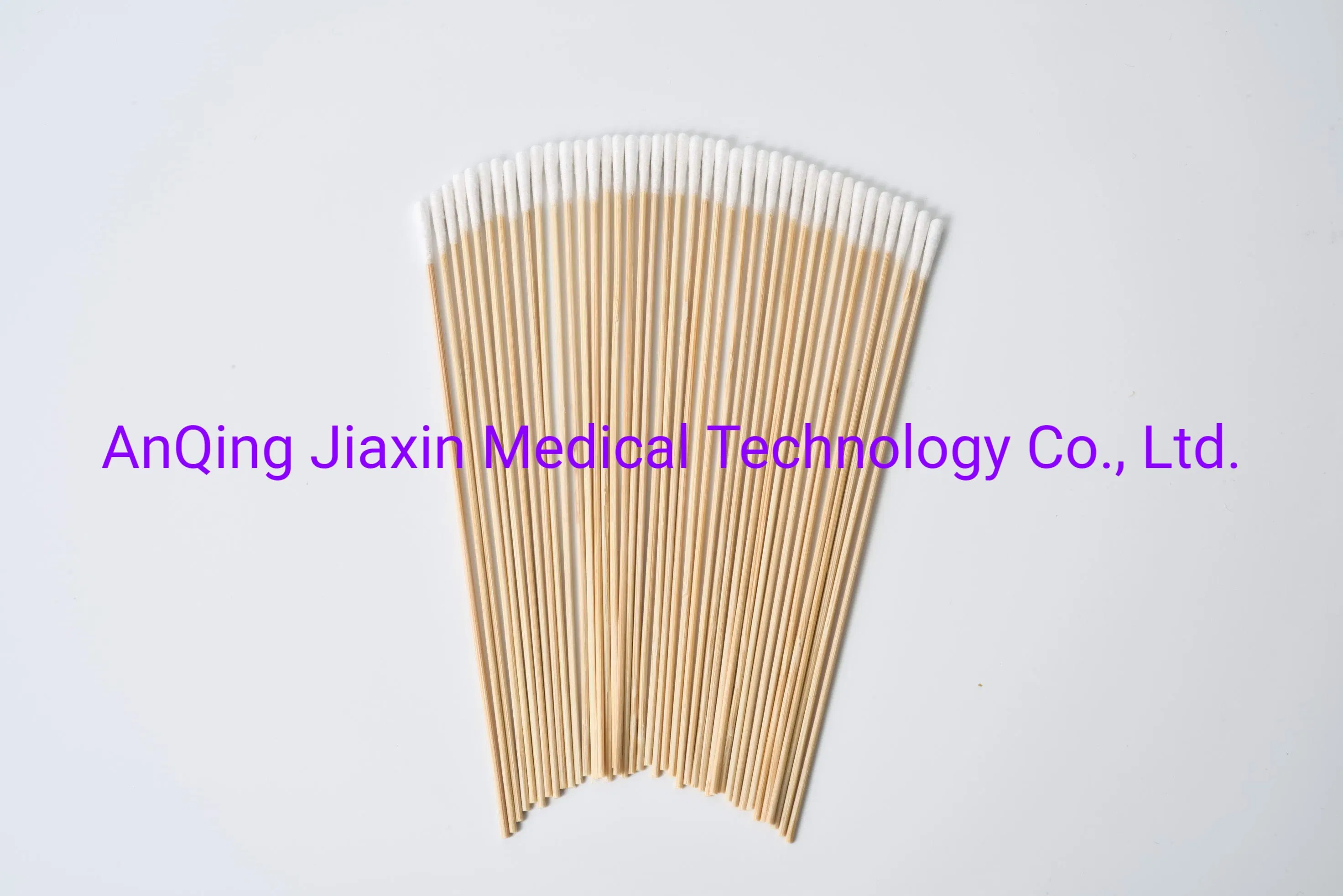 300PCS Plastic Free Household Bamboo Stick Cotton Bud Ear Swabs
