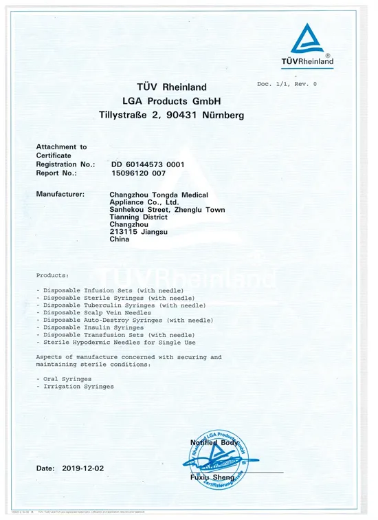 CE Certificate 2