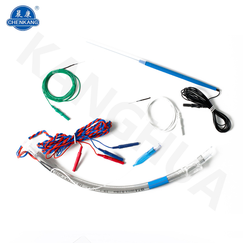 Emg Flexible Endotracheal Tube with Four Stainless Steelcable Electrodes