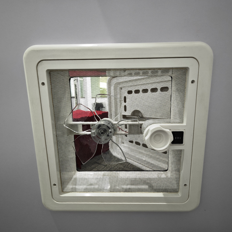 RV Fan Ventilator Caravan Exhaust Fan Sunroof Trailer Modified Accessories Campervan Roof Hatch Vent
