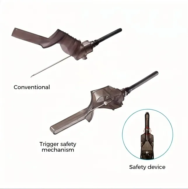 Disposable Safety Blood Collection Needle