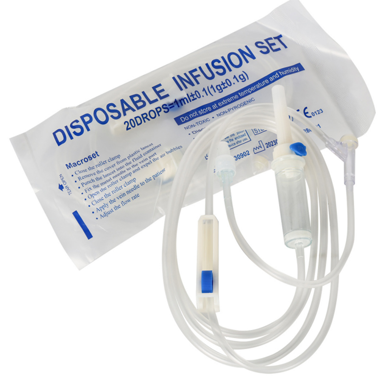 Disposable IV Infusion Set with Micro Drip IV Giving Set