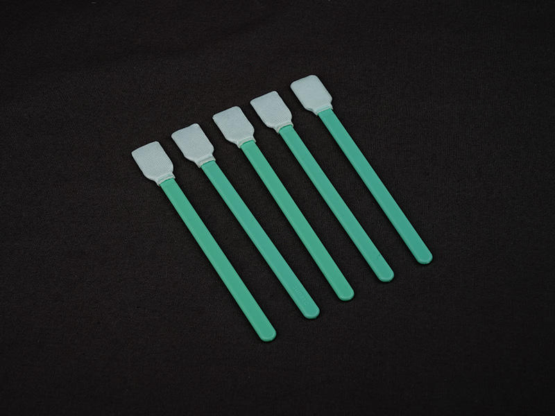 Customized Industrial Cloth Cotton Swabs High Quality Disposable Flocked Head Cleaning Swab
