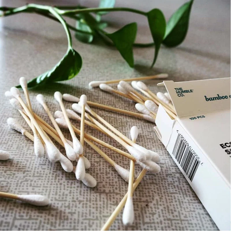 Premium Double Head Cotton Swabs for Versatile Cleaning and Beauty