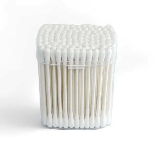 Dual Tips Paper Stick Cotton Swabs