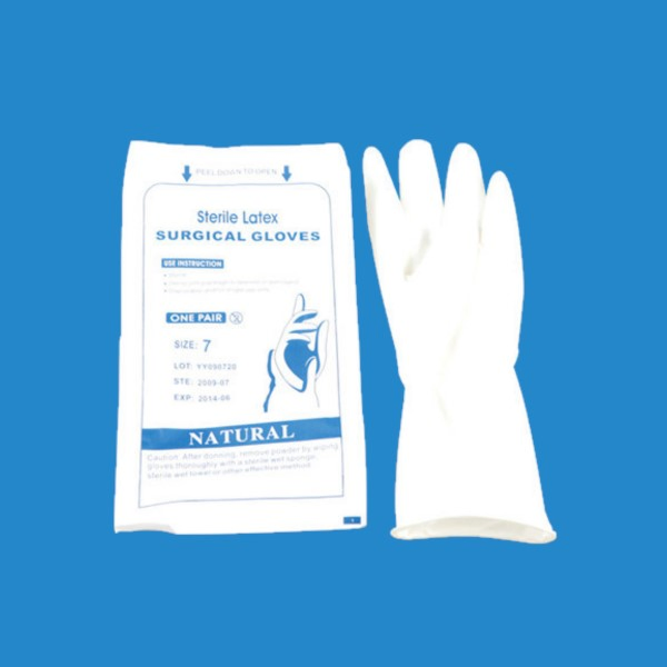 Good Quality Sterile Latex Surgical Gloves 6, 6.5, 7, 7.5, 8, 8.5