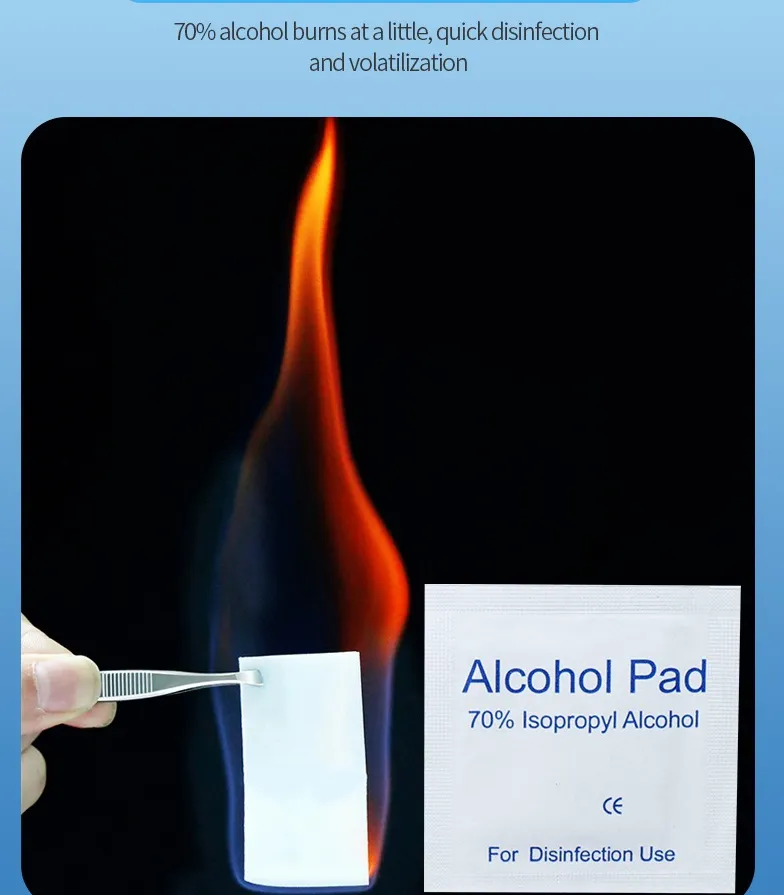 Alcohol Prep Pad Detail 1