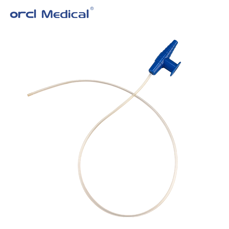 Sterile Single Use Pediatric Size PVC Suction Catheter Anti Kink Design Safe for Neonatal /Children
