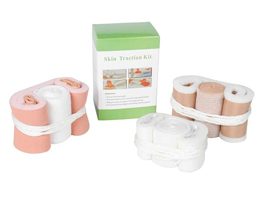 OEM Direct Manufacturer TPS Medical Disposable Healthcare Orthopaedic Use Skin Traction Kit for Adult and Children