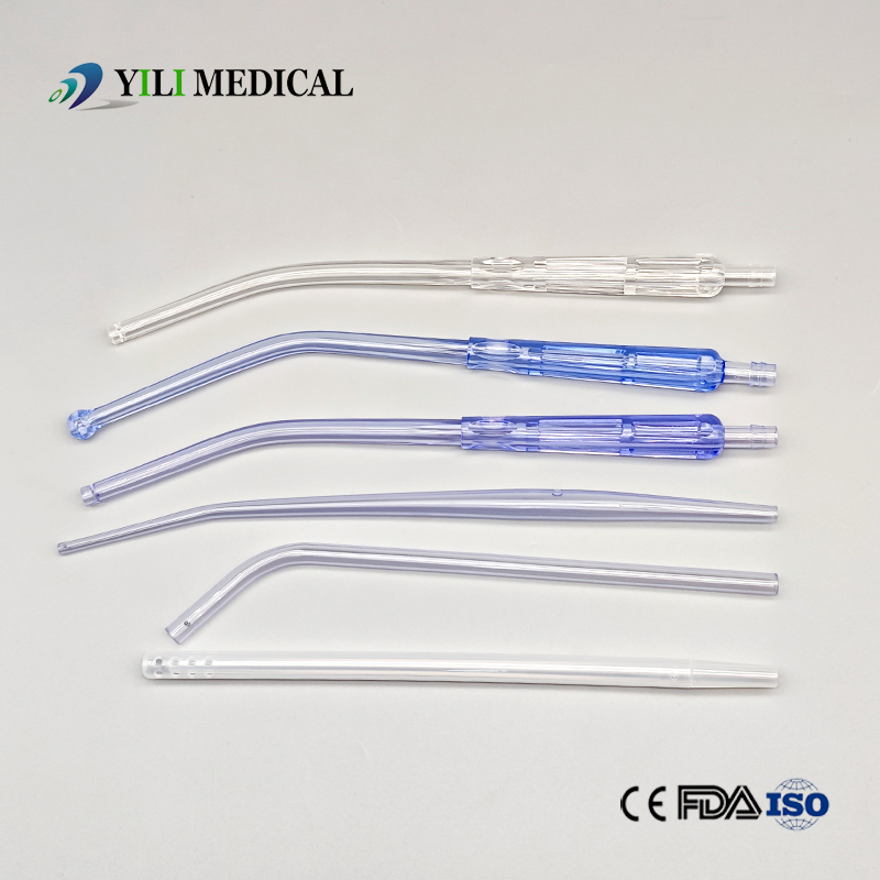 Sterile PVC Disposable Suction Connecting Tube Yankauer