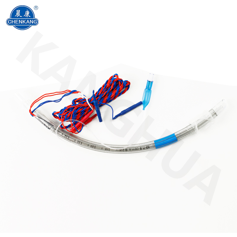 Emg Flexible Endotracheal Tube with Four Stainless Steelcable Electrodes