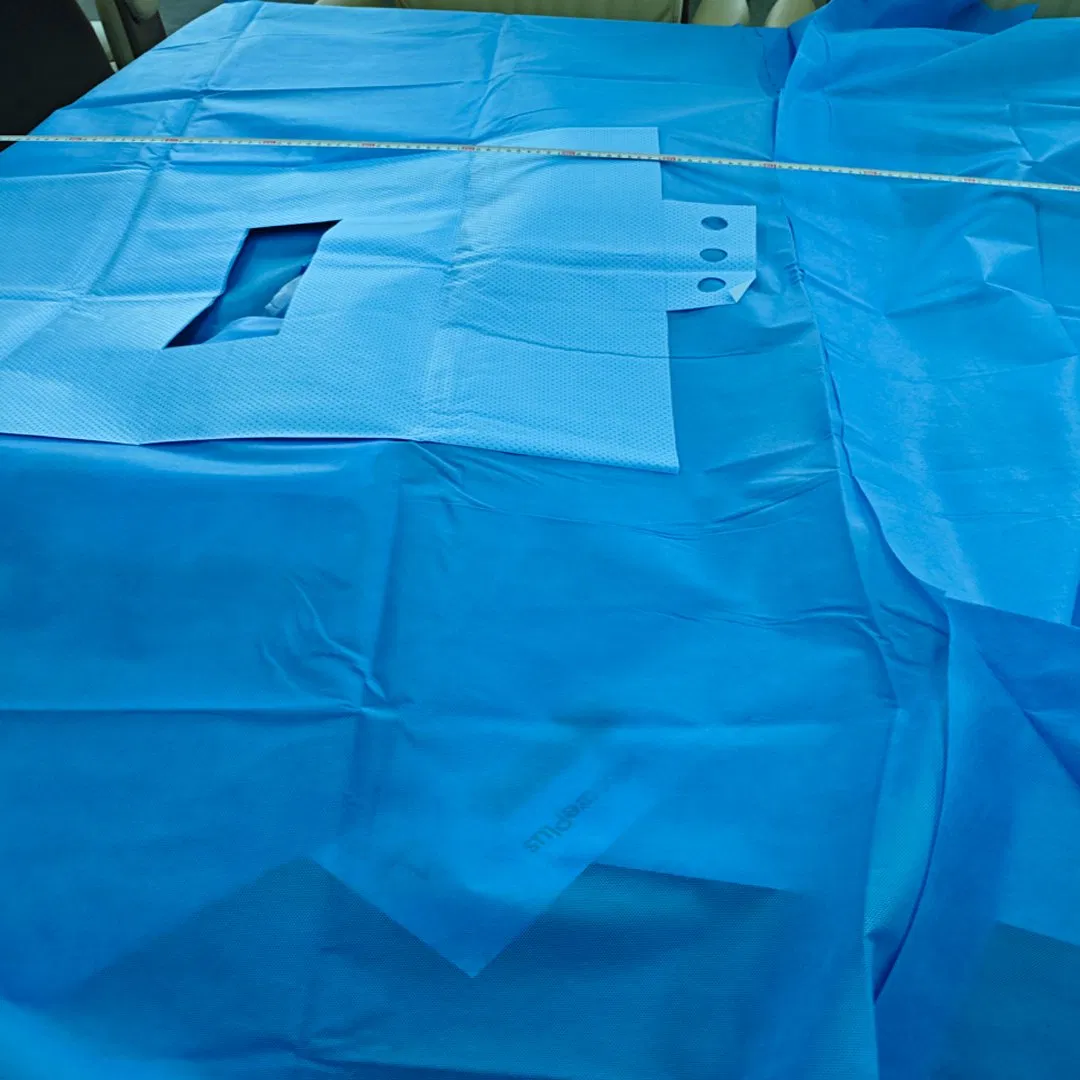 Disposable Sterile Dental/Obstetric Delivery/C-Section/Laparotomy/Angiography/Eye Universal Surgical Pack Drape for Hospital Surgical Use
