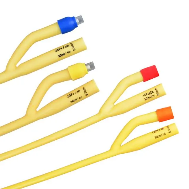 Latex Foley Catheter View 1