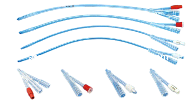 Premium Quality 100% Full Silicone 2-Way Foley Catheter